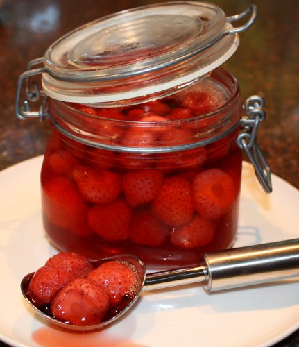 aardbeien inmaken; recept; recepten; aardbei; aardbeien; inmaken; wecken;