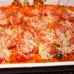 ravioli met romige tomatensaus, recept, recepten, hoofdgerecht, hoofdgerechten, pasta, italiaans, mediterraan, ovenschotel